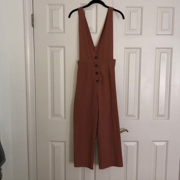 Francesca's Collections Pants - Bottom Down Jumpsuit